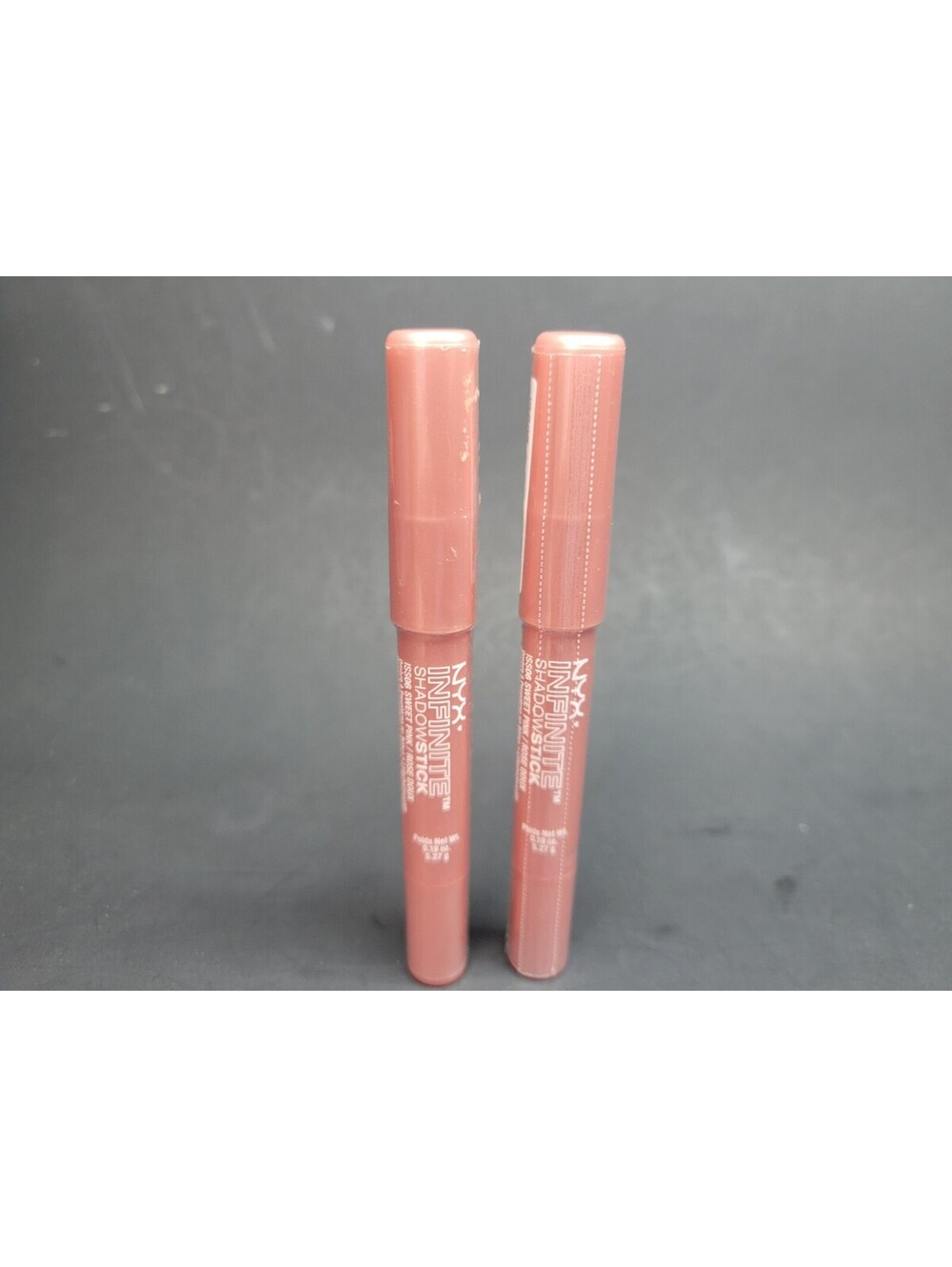 2 Pc NYX Infinite Eye Shadow Stick SWEET PINK / ROSE ( ISS06 )